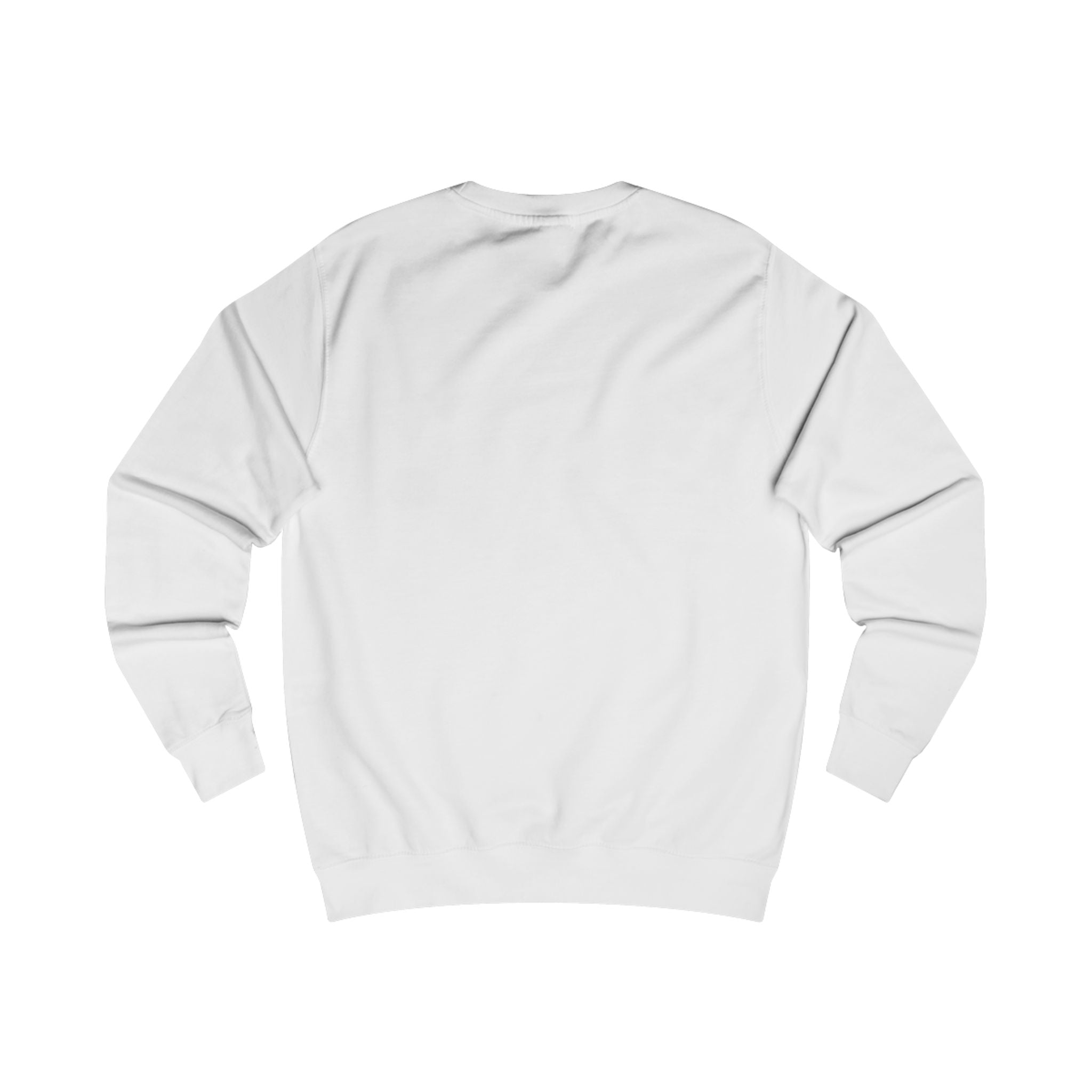 Sudadera espiritual hebrea - Modelo unisex Vista posterior Blanca