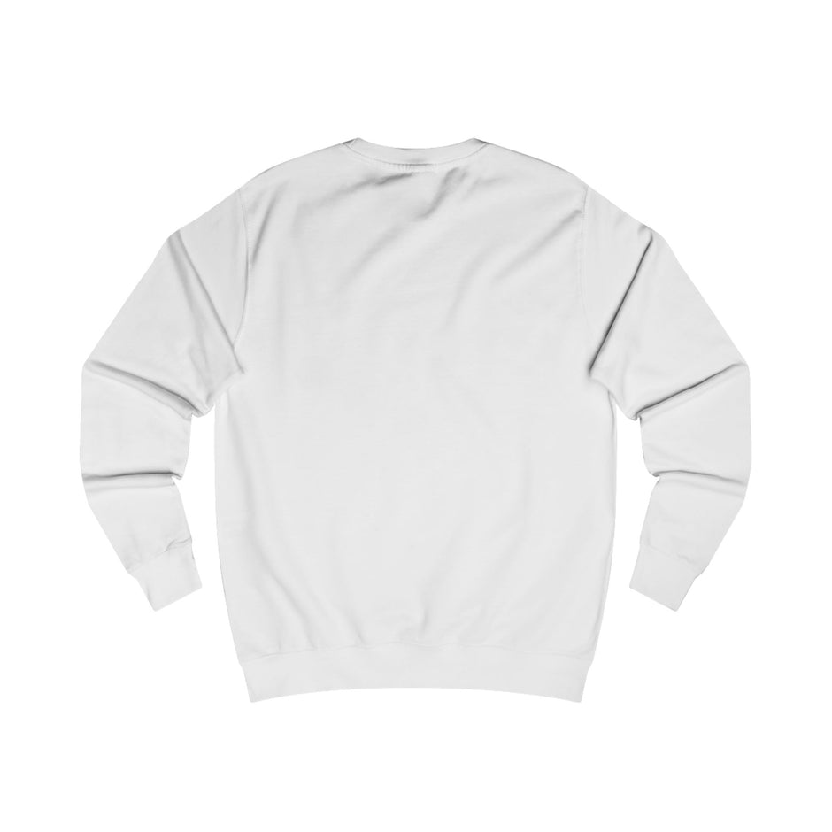 Sudadera espiritual hebrea - Modelo unisex Vista posterior Blanca