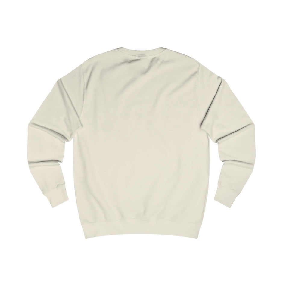 Sudadera espiritual hebrea - Modelo unisex Vista posterior Beige clarp
