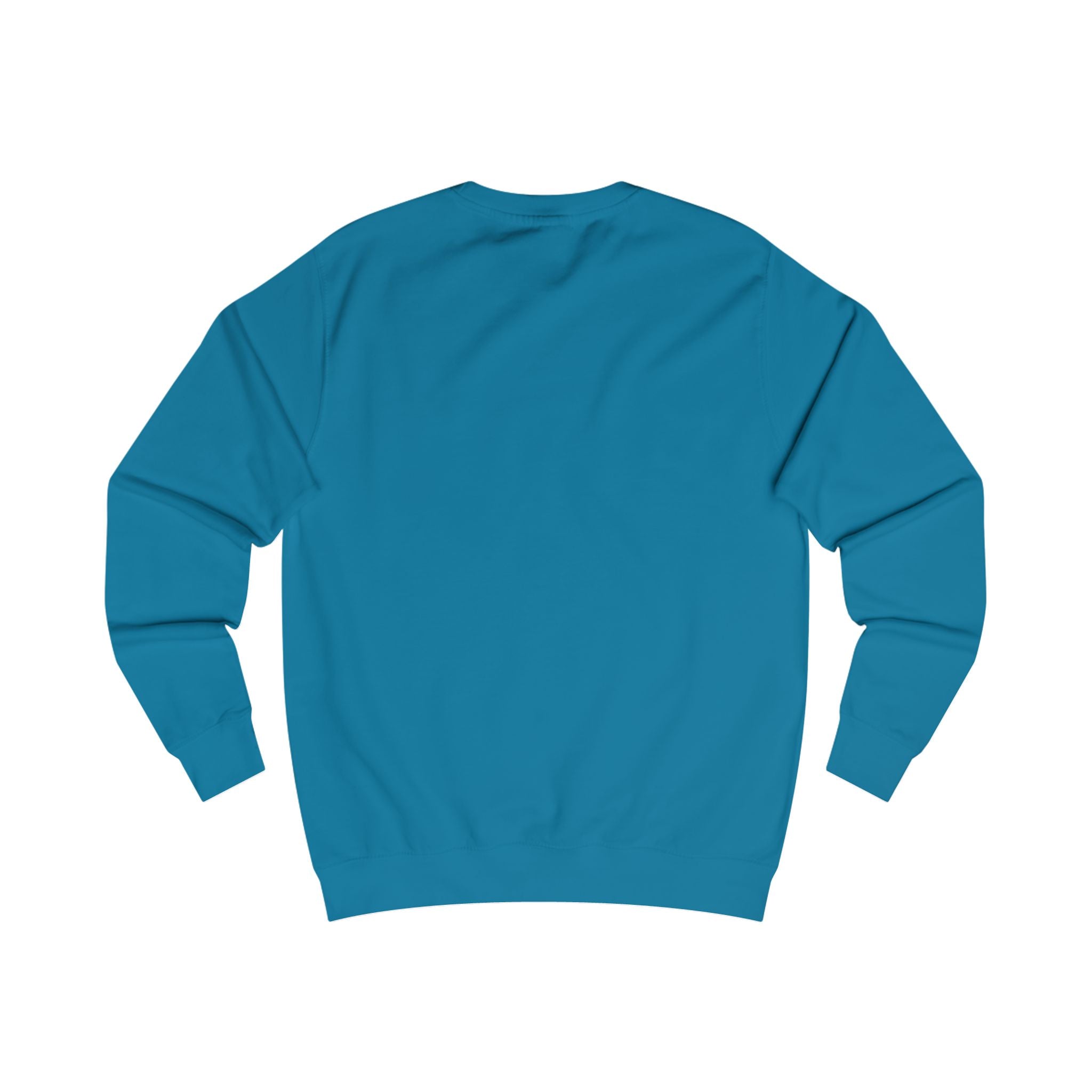 Sudadera espiritual hebrea - Modelo unisex Vista posterior Azul profundo