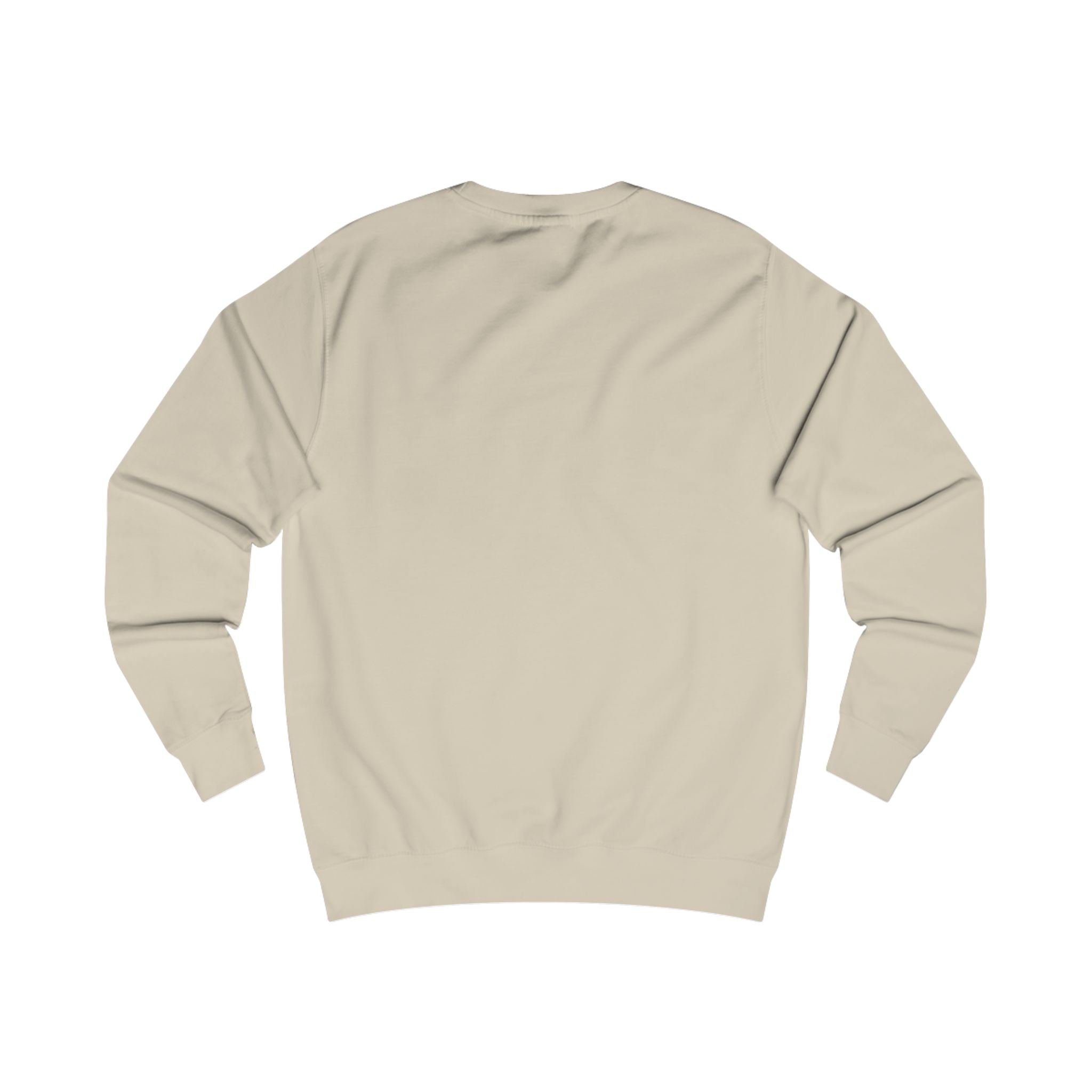 Sudadera espiritual hebrea - Modelo unisex Vista posterior Beige