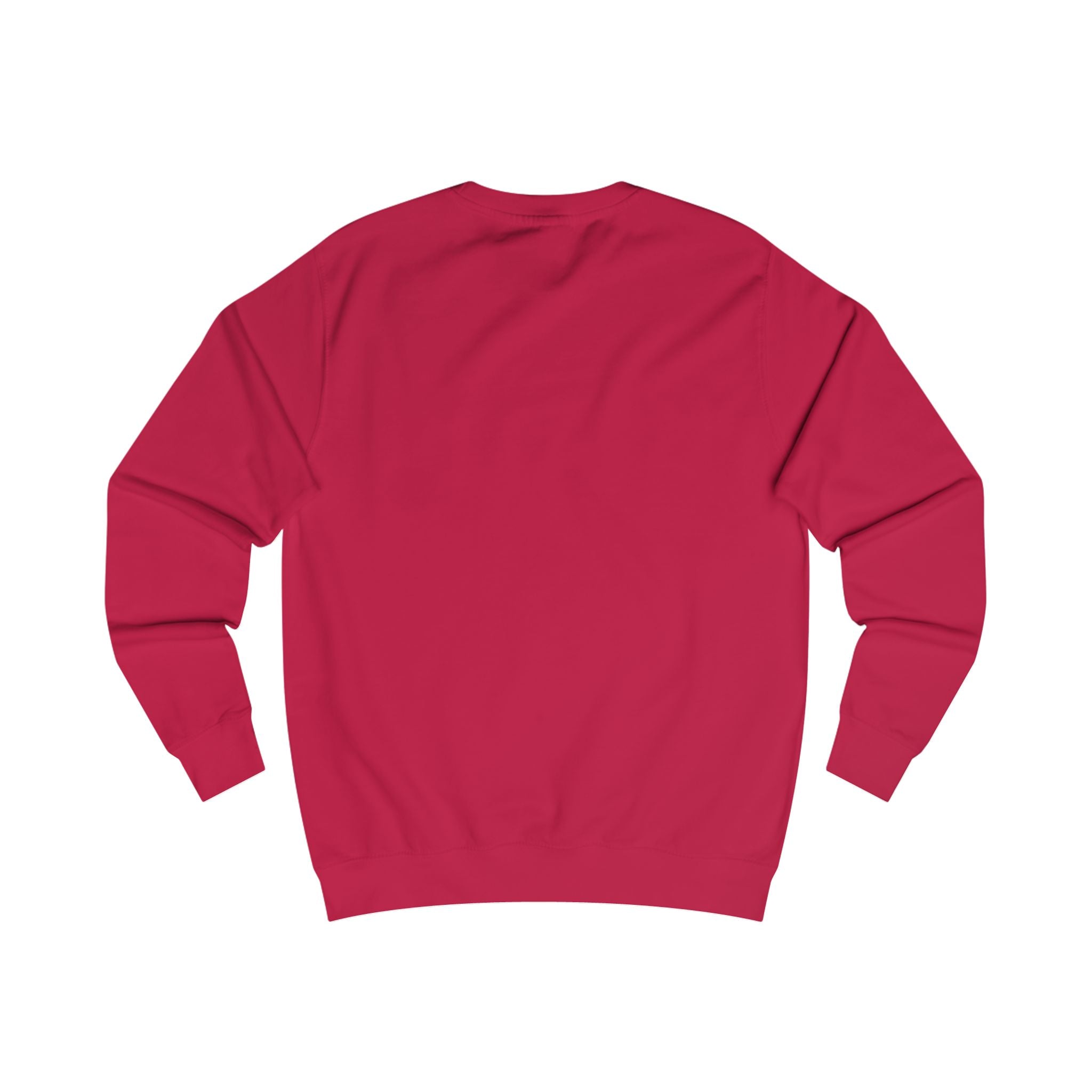 Sudadera espiritual hebrea - Modelo unisex Vista posterior Rojo 2