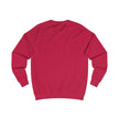 Sudadera espiritual hebrea - Modelo unisex Vista posterior Rojo 2