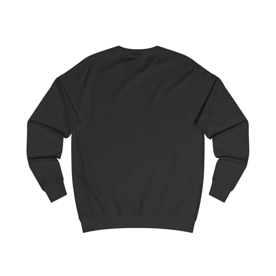 Sudadera espiritual hebrea - Modelo unisex Vista posterior Negra