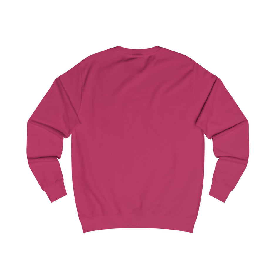 Sudadera espiritual hebrea - Modelo unisex Vista posterior Rojo