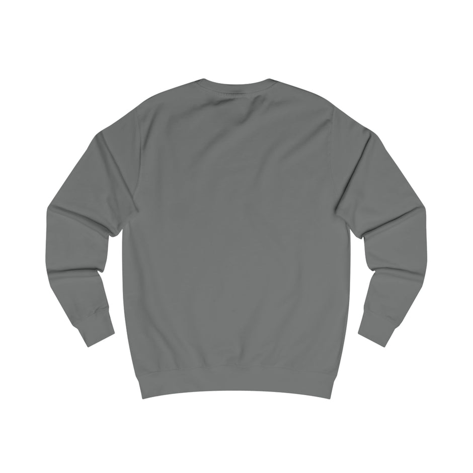 Sudadera espiritual hebrea - Modelo unisex Vista posterior Gris