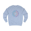 Sudadera unisex inspiradora con diseño de texto colorido