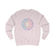 Sudadera unisex inspiradora con diseño de texto colorido