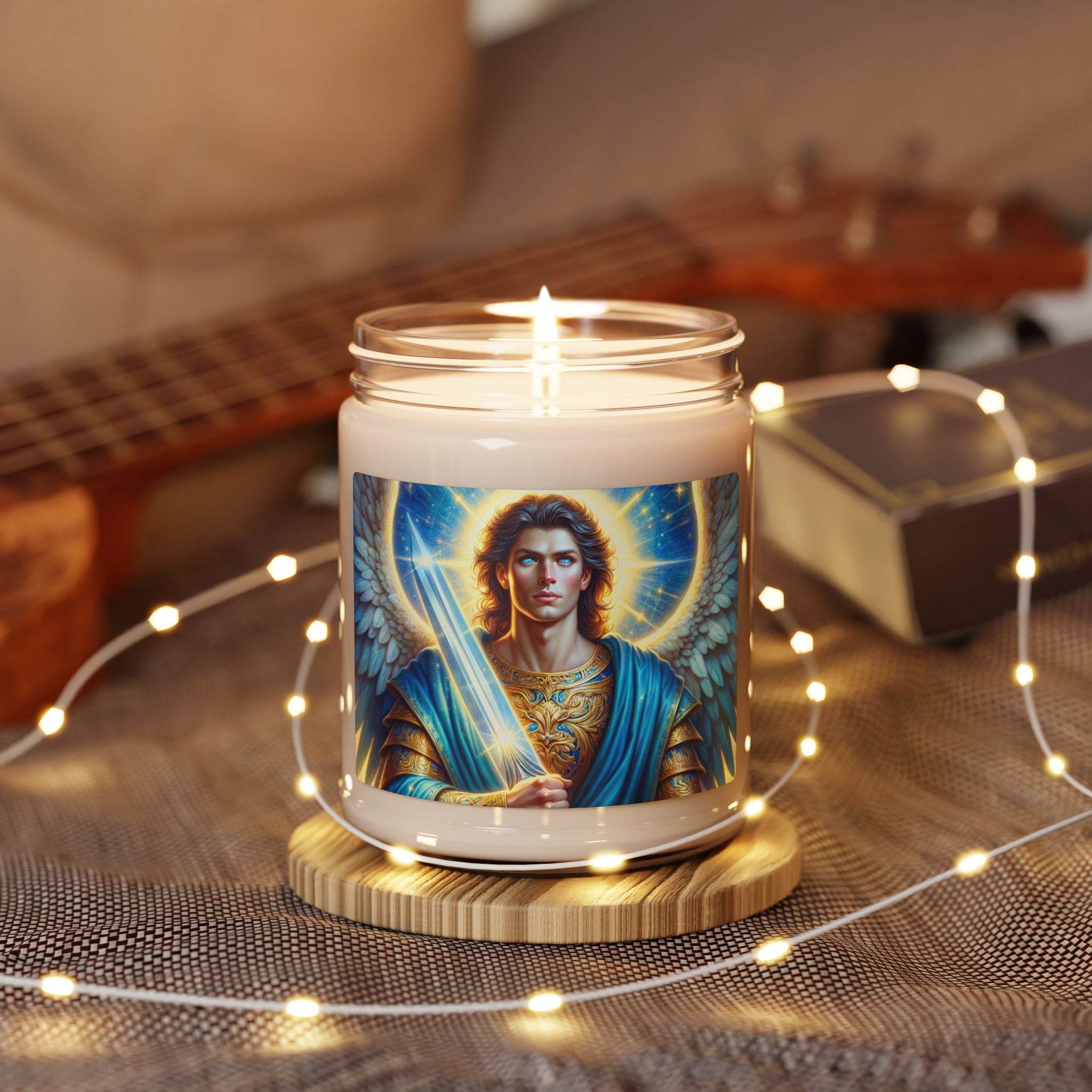Vela de soja perfumada, 9 oz