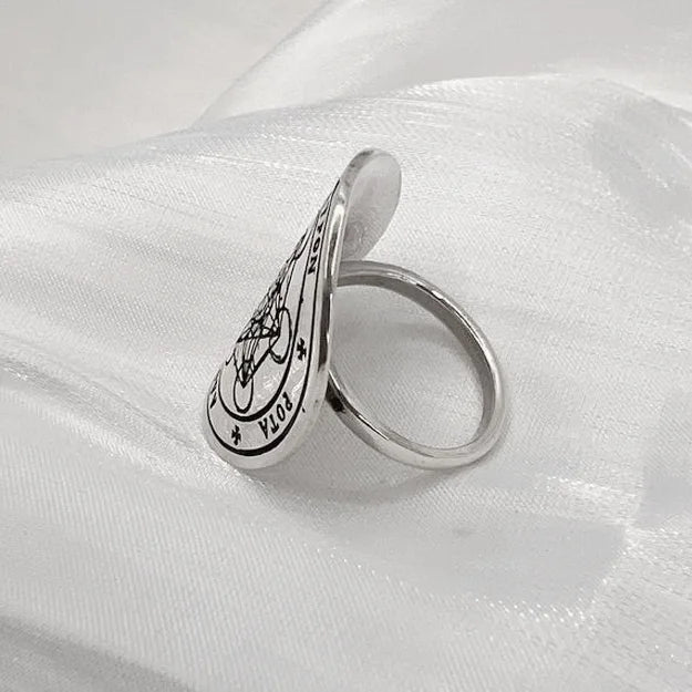 Anillo Sello Arcángel Metatrón.